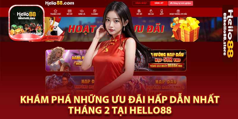 Khám Phá Những Ưu Đãi Hấp Dẫn Nhất Tháng 2 Tại Hello88